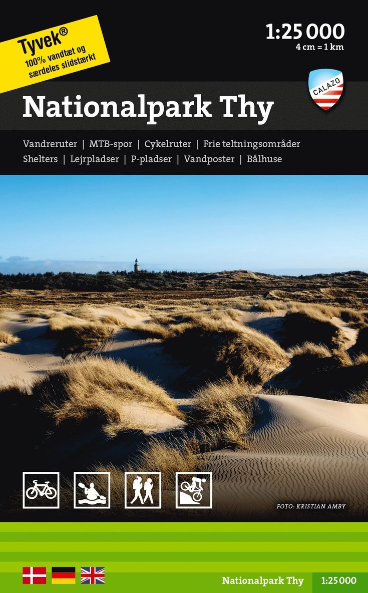 Nationalpark Thy 1:25.000, Övrigt