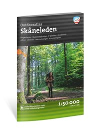 bokomslag Outdooratlas Skåneleden (danska)