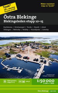 bokomslag Östra Blekinge 1:50.000