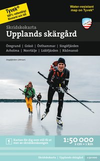 bokomslag Skridskokarta Upplands skärgård 1:50 000