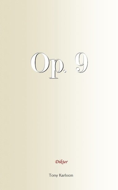 bokomslag Op. 9