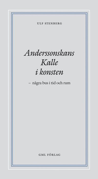 bokomslag Anderssonskans Kalle i konsten
