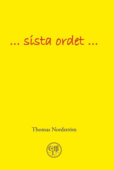 bokomslag Sista ordet