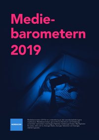 bokomslag Mediebarometern 2019