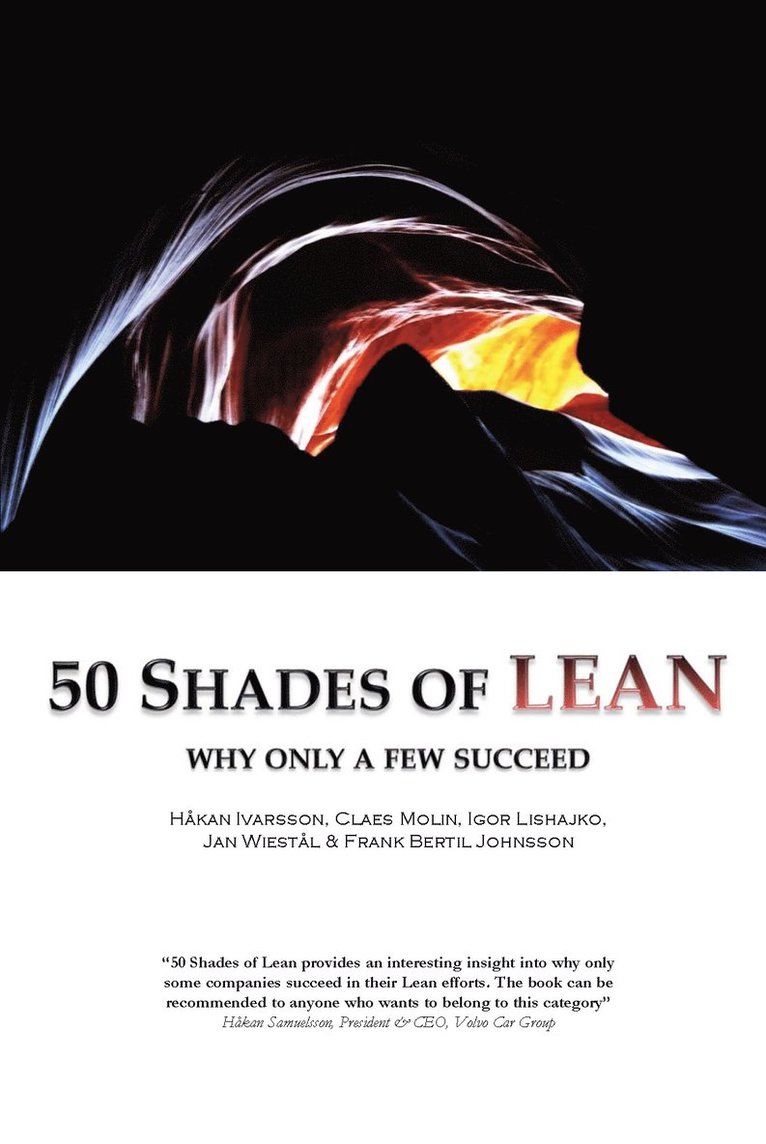 50 Shades of LEAN - Why only a few succeed 1
