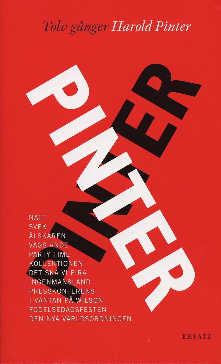 Harold Pinter - Tolv gånger Pinter, Inbunden