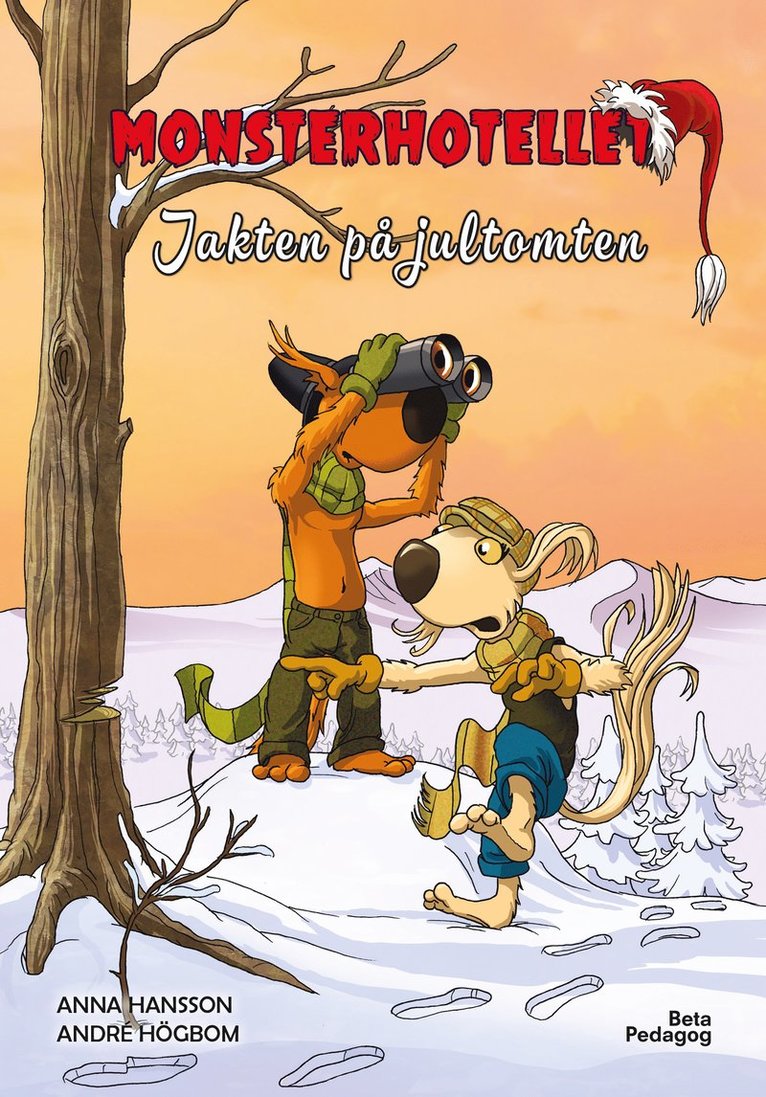 Anna Hansson - Jakten på jultomten, Inbunden