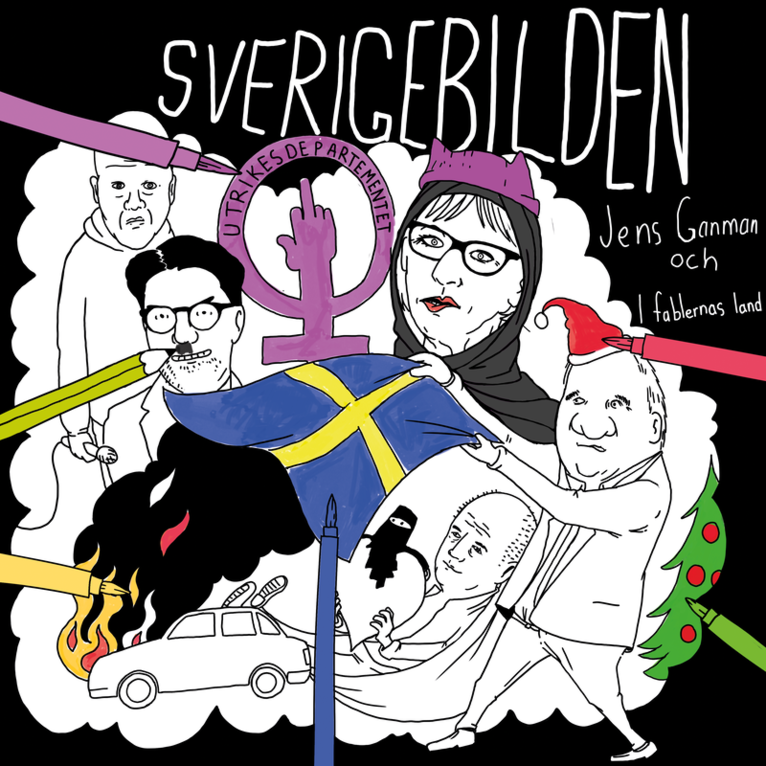 Jens Ganman, I land - Sverigebilden, Häftad