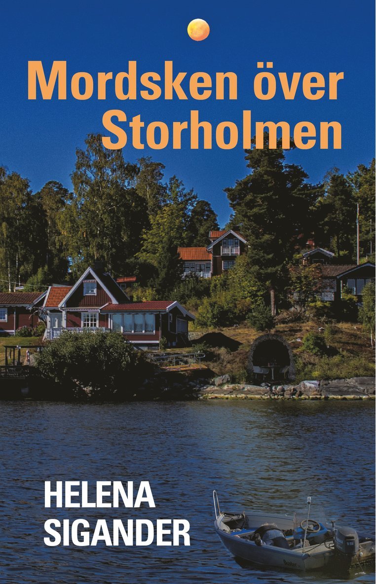 Helena Sigander - Mordsken över Storholmen, Kartonnage