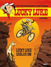 bokomslag Lucky Luke sadlar om