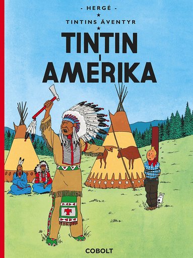Hergé - Tintin i Amerika, Inbunden