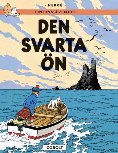 Hergé - Den svarta ön, Inbunden