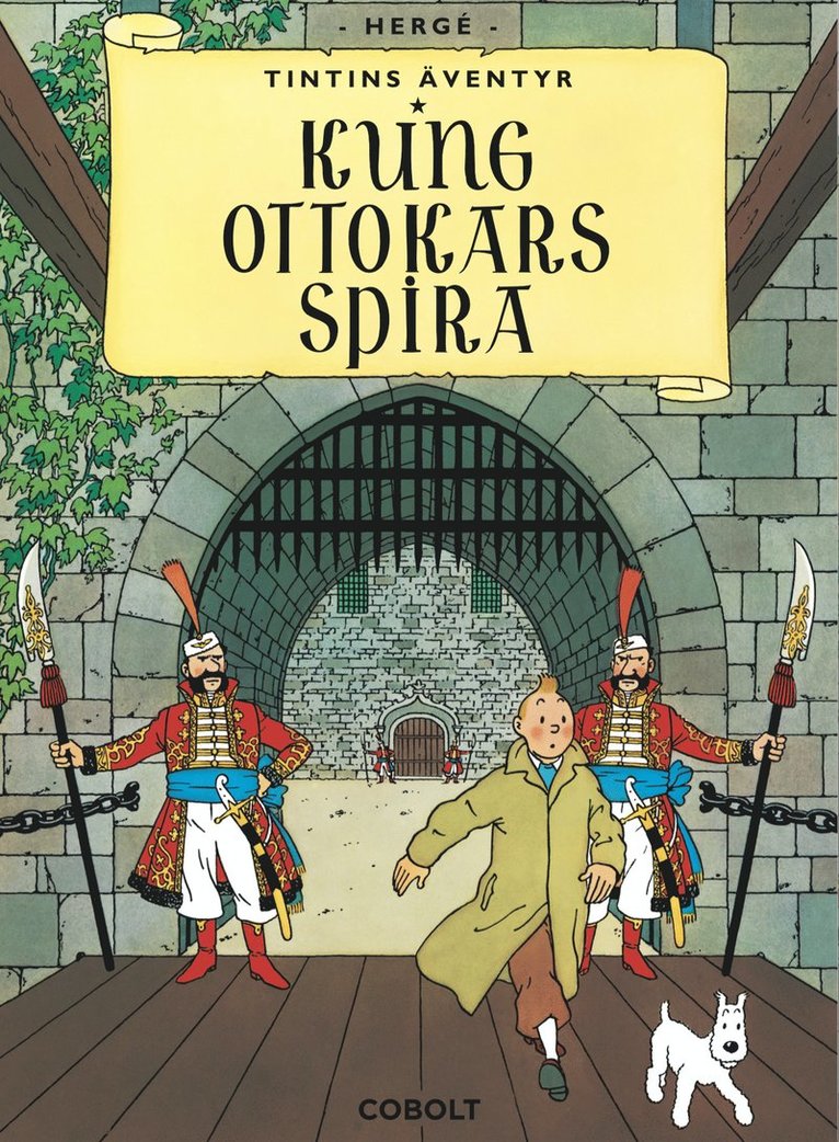 Hergé - Kung Ottokars spira, Inbunden