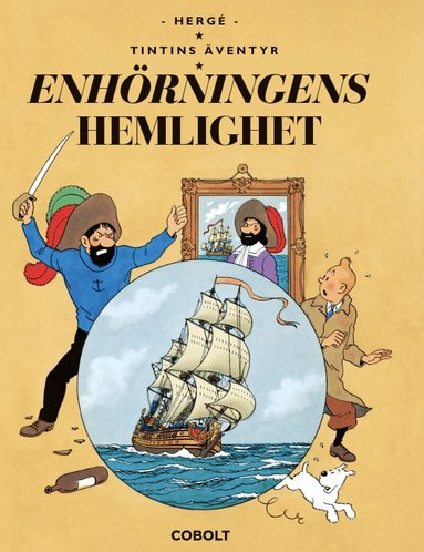Hergé - Enhörningens hemlighet, Inbunden