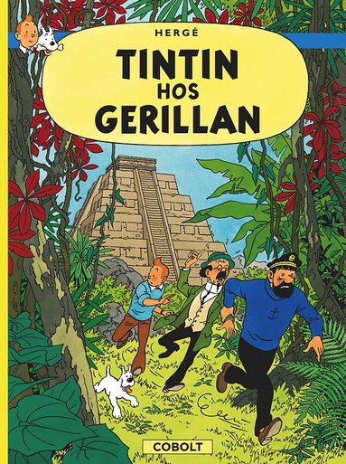Hergé - Tintin hos gerillan, Inbunden