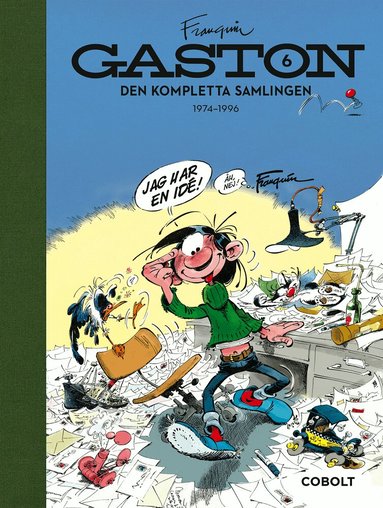 André Franquin - Gaston. Den kompletta samlingen, Volym 6, Inbunden