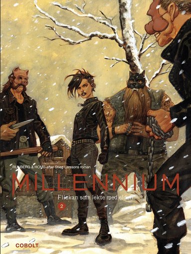 Sylvain Runberg, Stieg Larsson - Flickan som lekte med elden, Kartonnage
