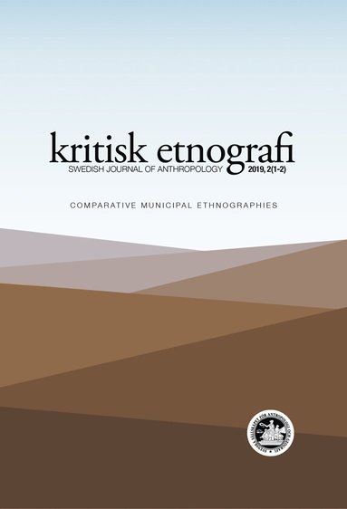 bokomslag kritisk etnografi - Swedish Journal of Anthropology, 2019, Vol 2