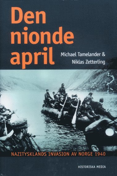 Tamelander - Den nionde april, Inbunden