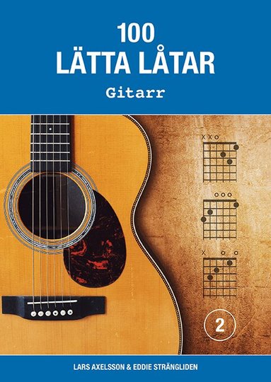 100 lätta låtar gitarr 2, Häftad