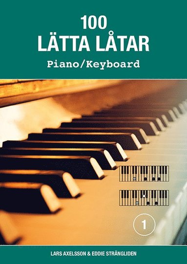 bokomslag 100 lätta låtar piano/keyboard 1