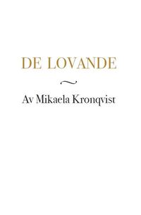 bokomslag De lovande