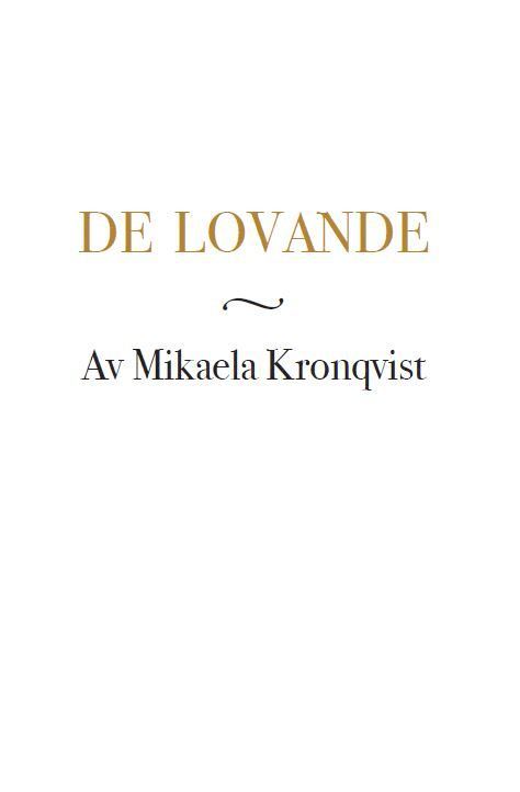 De lovande 1