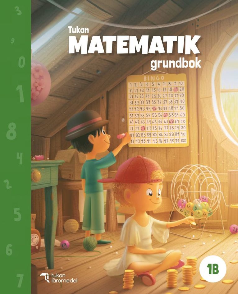 Tukan Matematik 1B Grundbok, Häftad