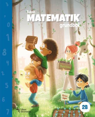 bokomslag Tukan Matematik 2B Grundbok