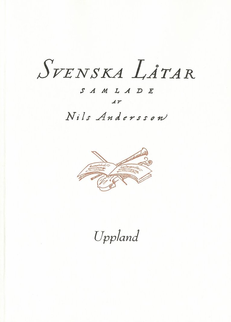 Svenska låtar Uppland 1