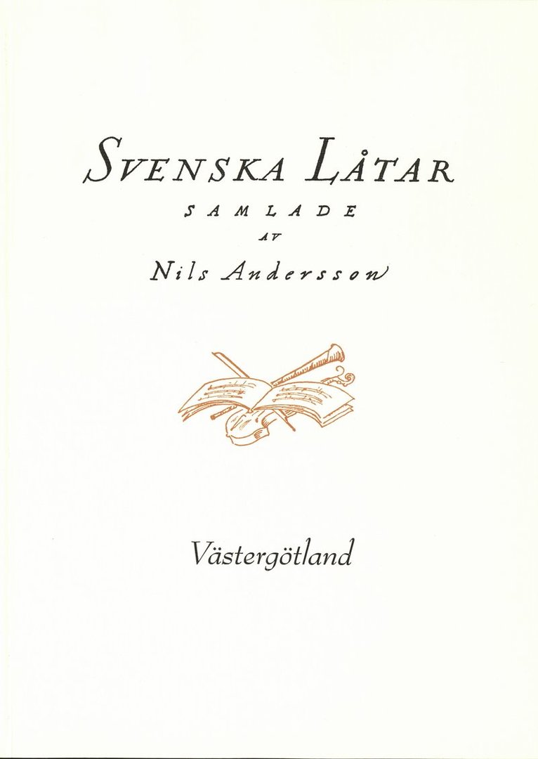 Svenska låtar Västergötland
