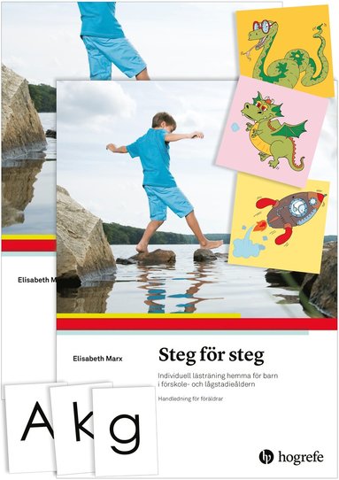 bokomslag Steg för steg - Individuell lästräning hemma för barn i förskole- och lågstadieålder