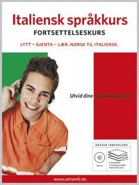 bokomslag Italiensk språkkurs, Fortsettelseskurs