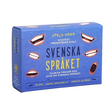 Spela mera: Svenska språket 1