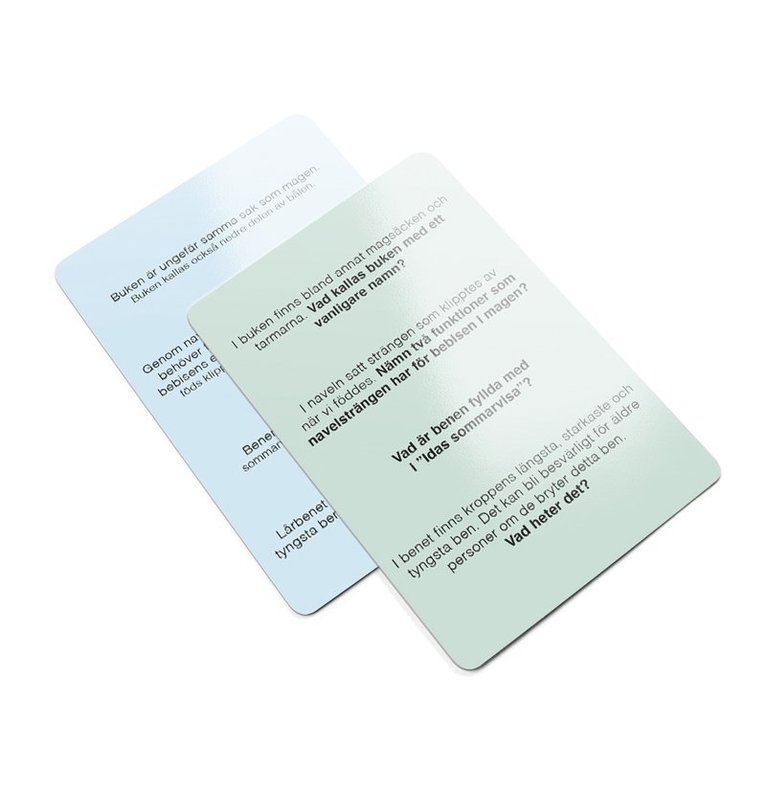 Spela mera: Allt om kroppen, Övrigt