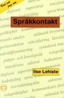 bokomslag Språkkontakt