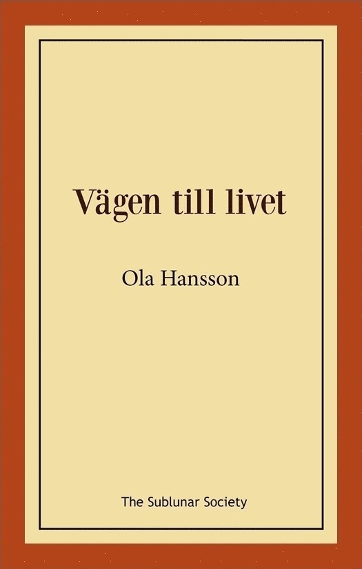 Vägen till livet 1