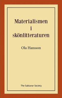 bokomslag Materialismen i skönlitteraturen