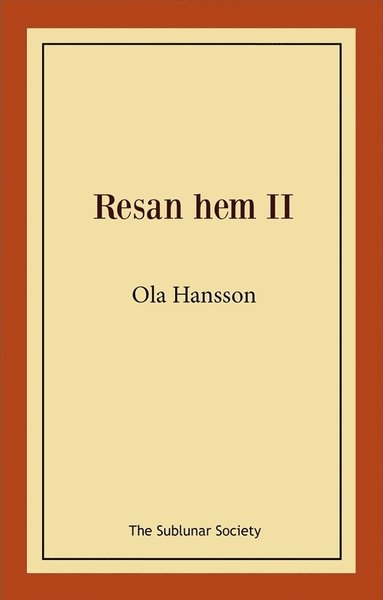 bokomslag Resan hem II