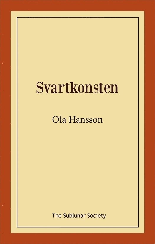 Svartkonsten 1