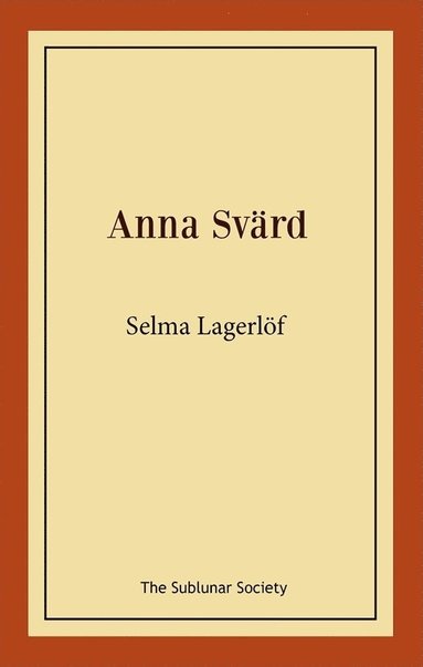 bokomslag Anna Svärd