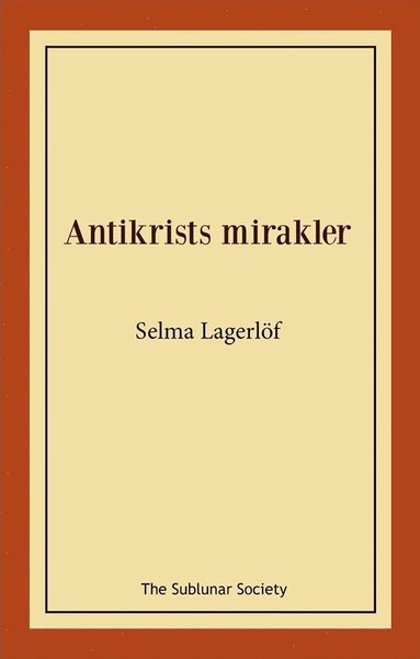 bokomslag Antikrists mirakler
