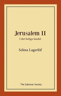 bokomslag Jerusalem II: i det heliga landet