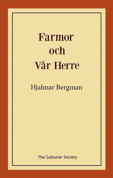 bokomslag Farmor och Vår Herre