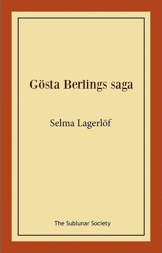 Gösta Berlings saga 1