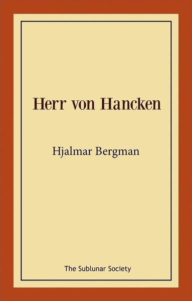 bokomslag Herr von Hancken