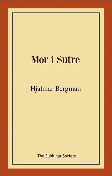 bokomslag Mor i Sutre
