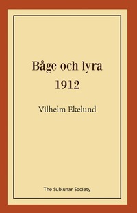 bokomslag Båge och lyra 1912