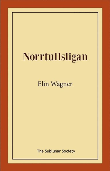 bokomslag Norrtullsligan