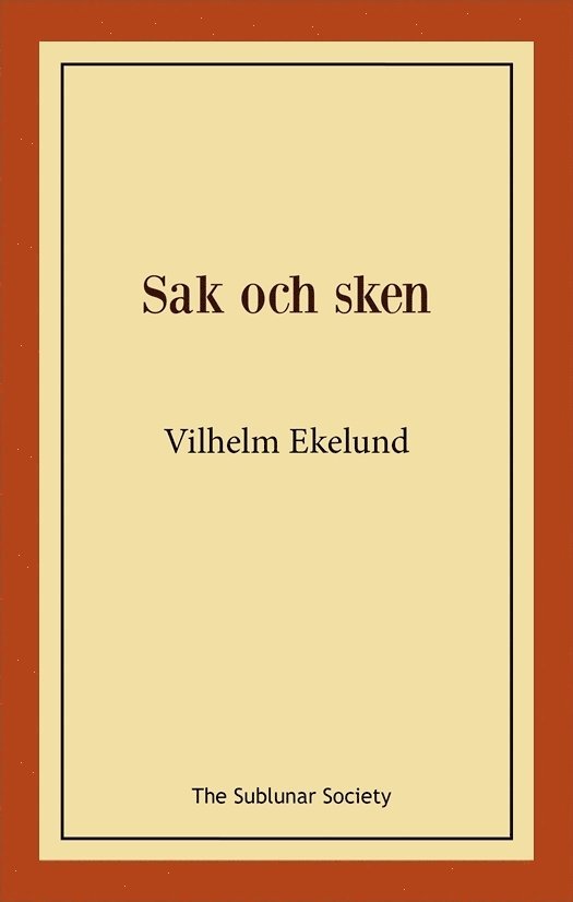 Sak och sken
